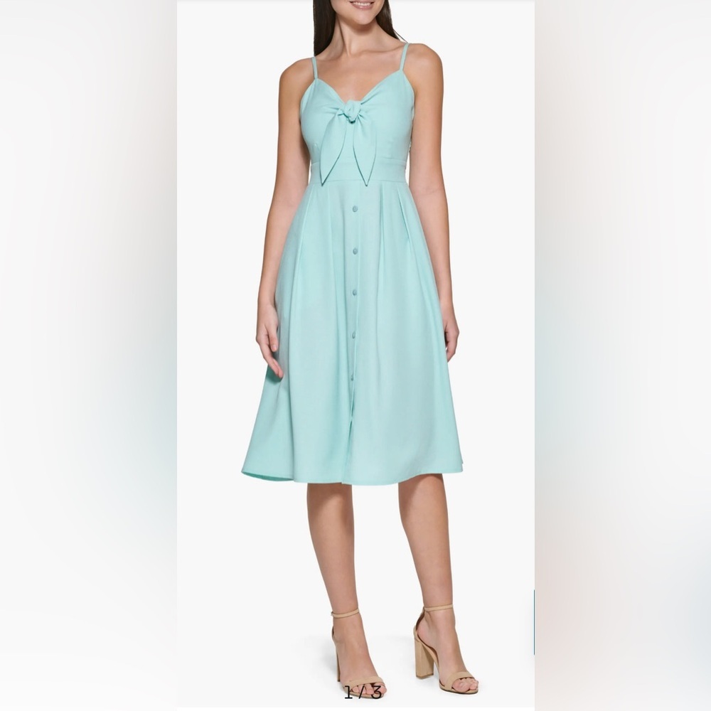 Nwot Kensie Green Womens Dress
